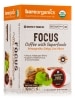 Organic Focus Coffee with Superfoods - 10 Single-serve Cups