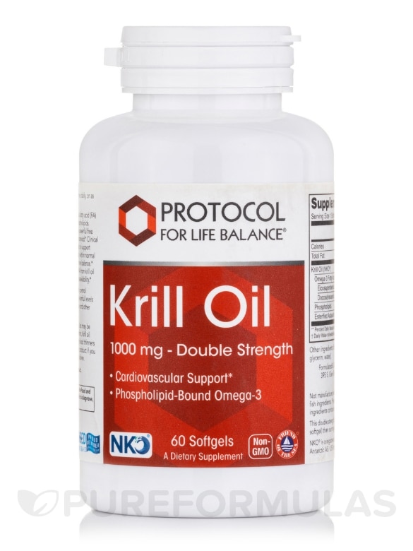Neptune Krill Oil 1000 mg - 60 Softgels