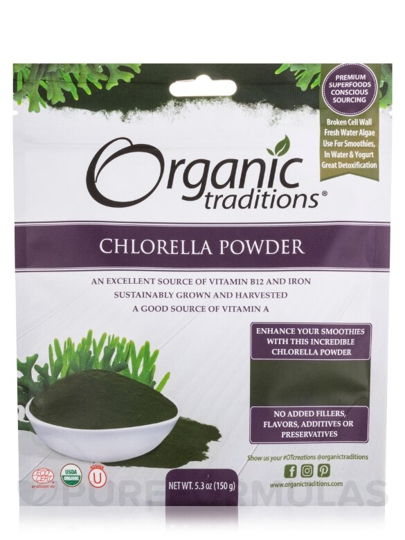 Chlorella Powder - 5.3 oz (150 Grams)