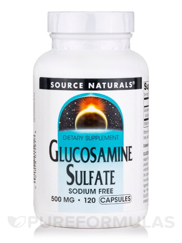 Glucosamine Sulfate 500 mg - 120 Capsules