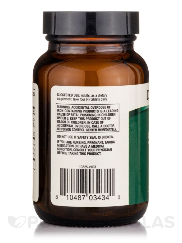 Organic Spirulina, 2,000 mg - 120 Tablets - Alternate View 2