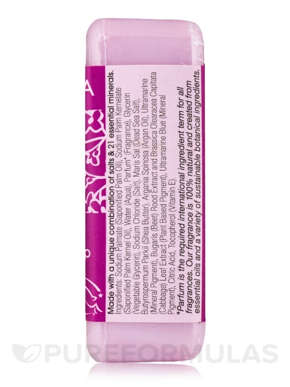 Lilac - Triple Milled Mineral Soap Bar with Argan Oil & Shea Butter - 7 oz (200 Grams) - Alternate View 2