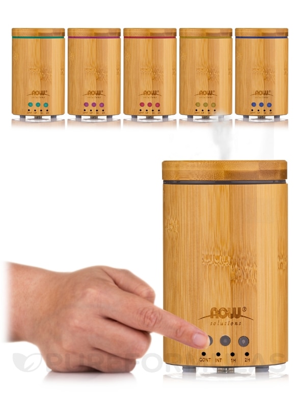 NOW® Solutions - Real Bamboo Ultrasonic Oil Diffuser - 1 Unit - Alternate View 11