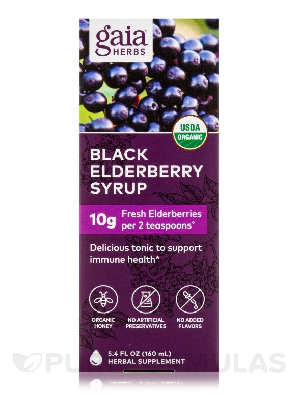 Black Elderberry Syrup - 5.4 fl. oz (160 ml) - Alternate View 3