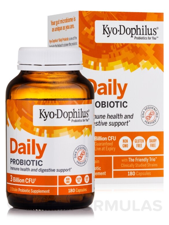 Kyo-Dophilus® Daily Probiotic - 180 Capsules - Alternate View 1