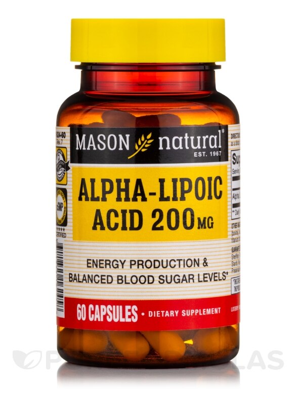 Alpha-Lipoic Acid 200 mg - 60 Capsules