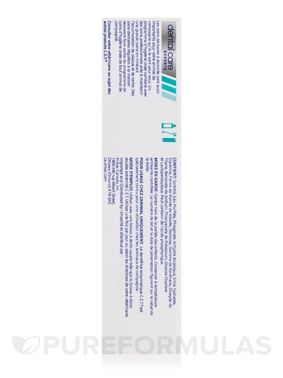 C.E.T.® Enzymatic Toothpaste, Poultry Flavor - 2.5 oz (70 Grams) - Alternate View 5