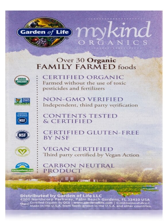 mykind Organics Prenatal Once Daily - 30 Vegan Tablets - Alternate View 8