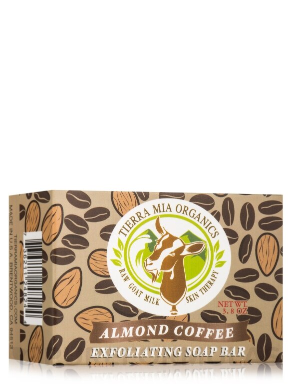 Almond Coffee Exfoliating Soap Bar - 3.8 oz