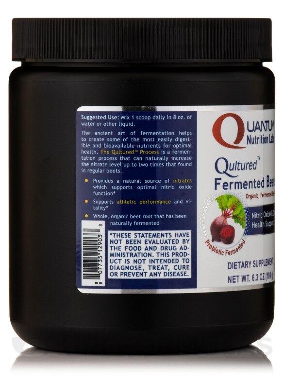 Qultured™ Fermented Beets - 6.3 oz (180 Grams) - Alternate View 2
