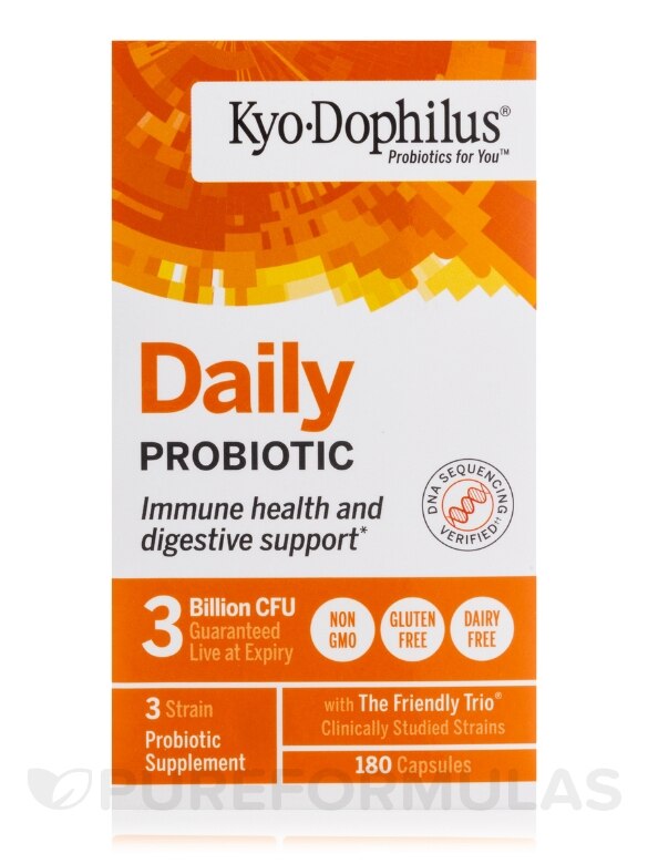 Kyo-Dophilus® Daily Probiotic - 180 Capsules - Alternate View 3