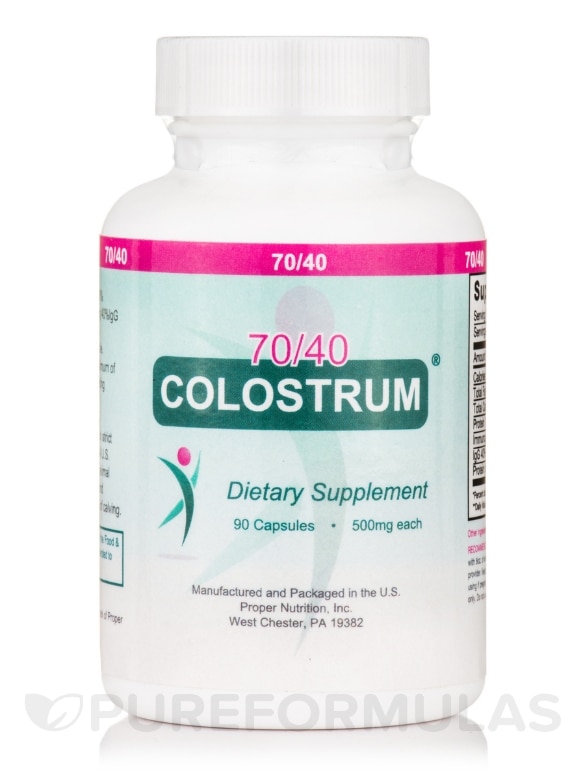 Colostrum® 70/40 500 mg - 90 Capsules