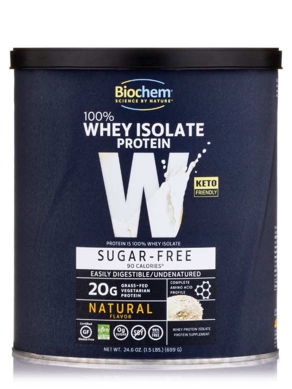 100% Whey Isolate Protein Powder (Sugar-Free)