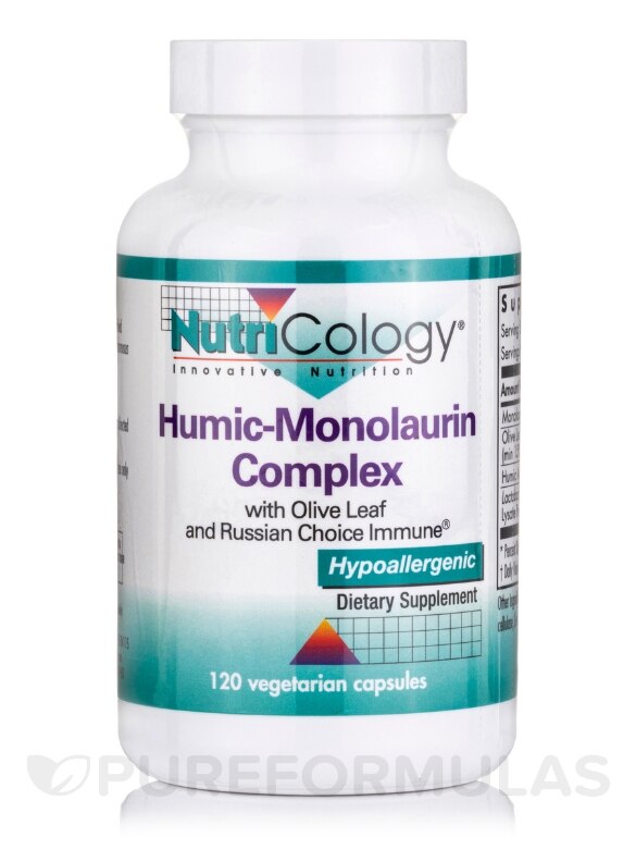 Humic-Monolaurin Complex - 120 Vegetarian Capsules