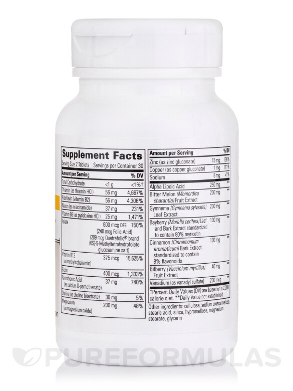 Glycemic Manager™ - 60 Tablets - Alternate View 1