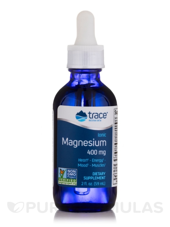 Liquid Ionic Magnesium 400 mg - 2 fl. oz (59 ml)