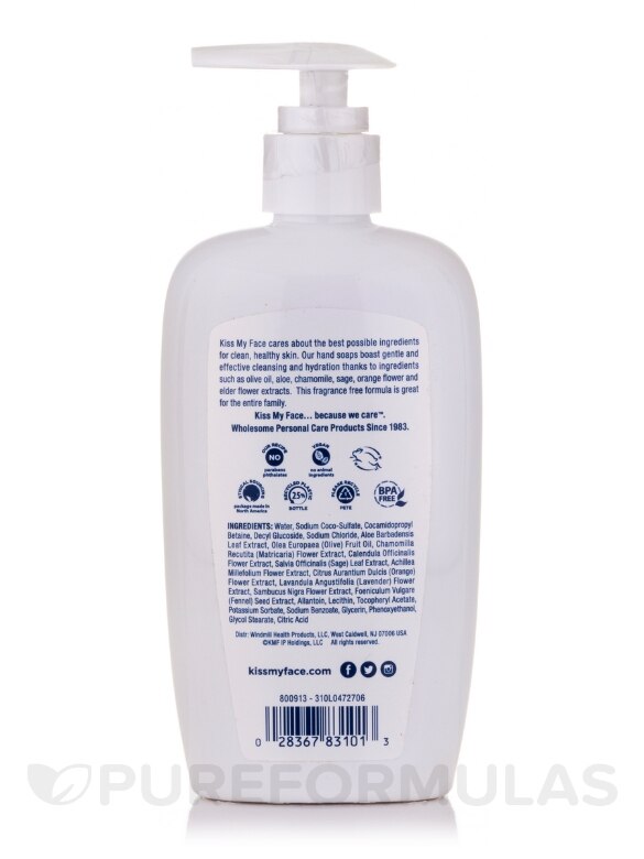 Fragrance Free Moisture Liquid Hand Soap - 9 fl. oz (266 ml) - Alternate View 1