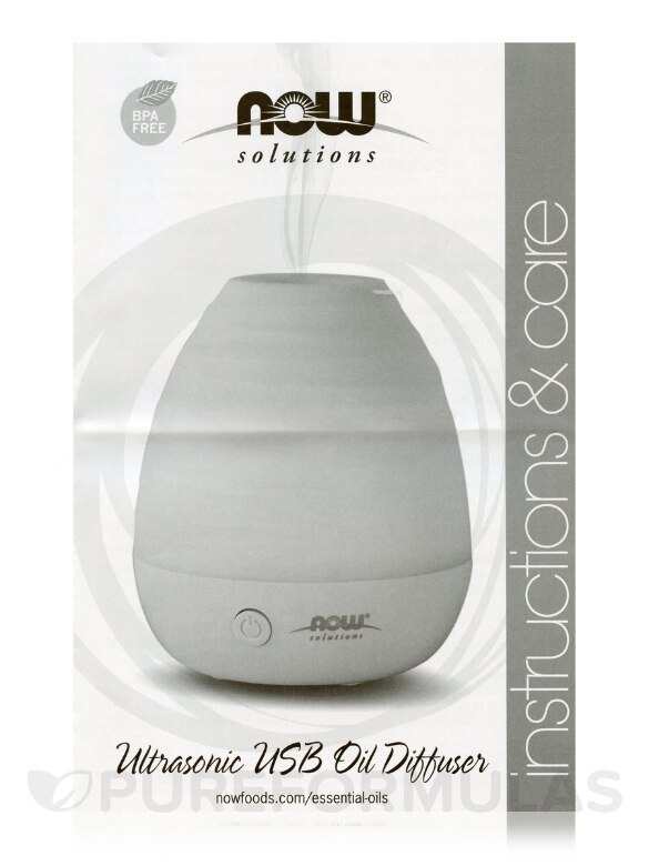 NOW® Solutions - Ultrasonic USB Oil Diffuser - 1 Unit - Alternate View 10