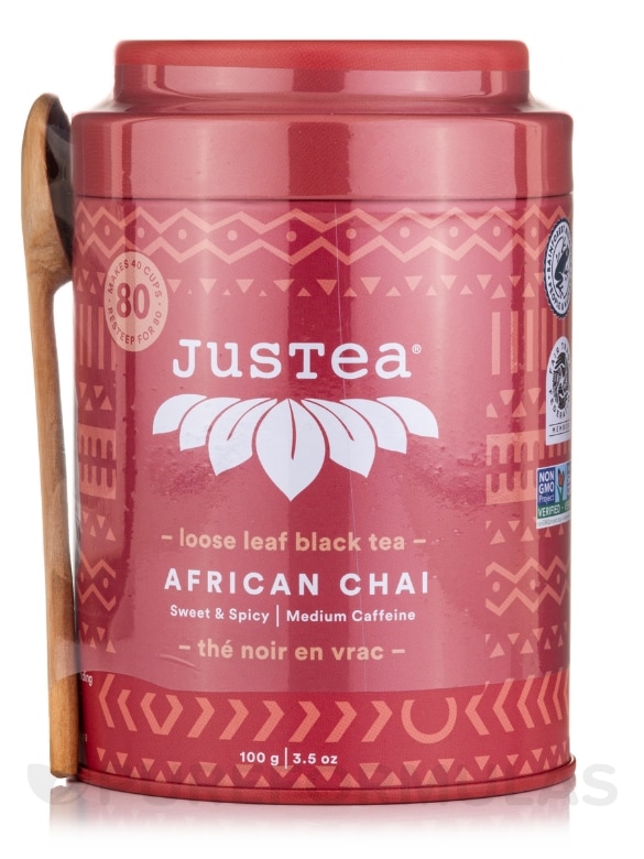 African Chai Tin - Loose Leaf Purple Tea - 4.1 oz (115 Grams)