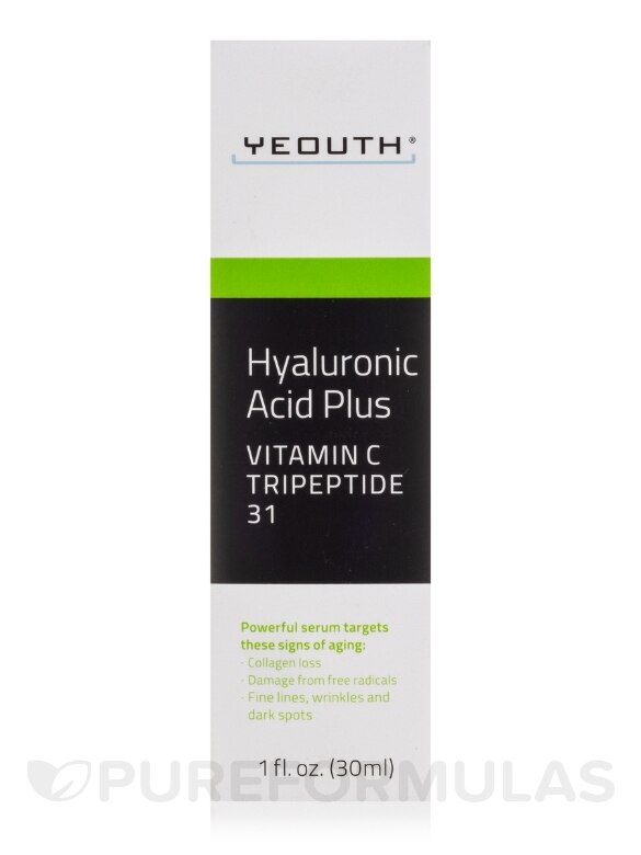 Hyaluronic Acid Plus with Vitamin C, Tripeptide 31 - 1 fl. oz (30 ml) - Alternate View 3