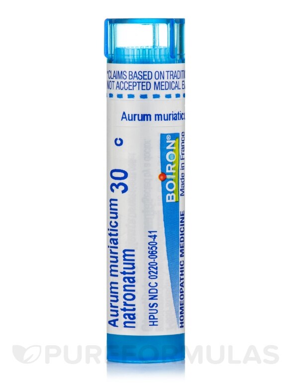 Aurum Muriaticum Natronatum 30c - 1 Tube (approx. 80 pellets)