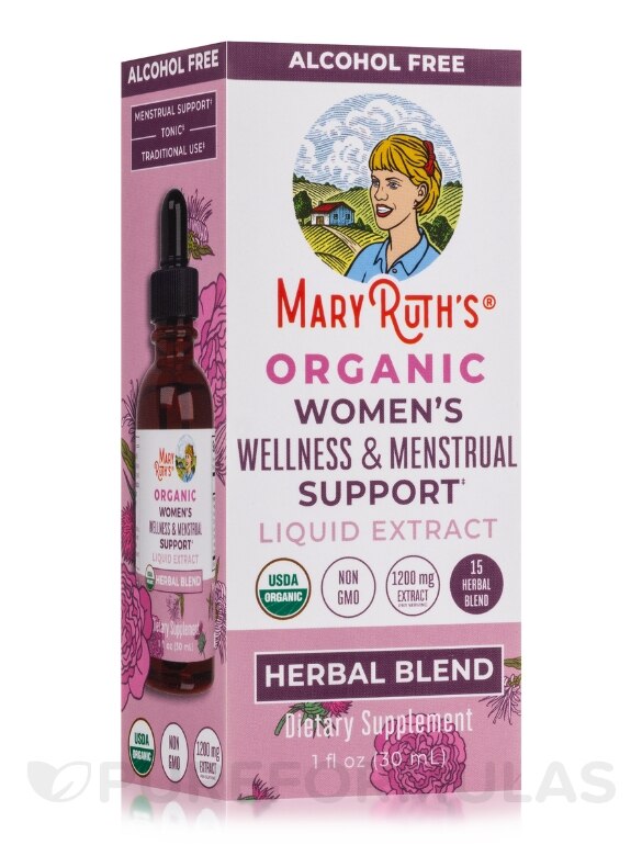 Organic Women's Wellness & Menstrual Support - 1 fl. oz (30 ml)