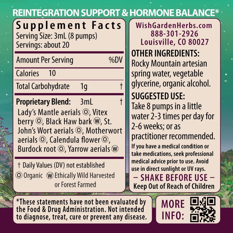 ReBalance Postpartum Hormonal - 2 fl. oz (60 ml) (Dropper) - Alternate View 2