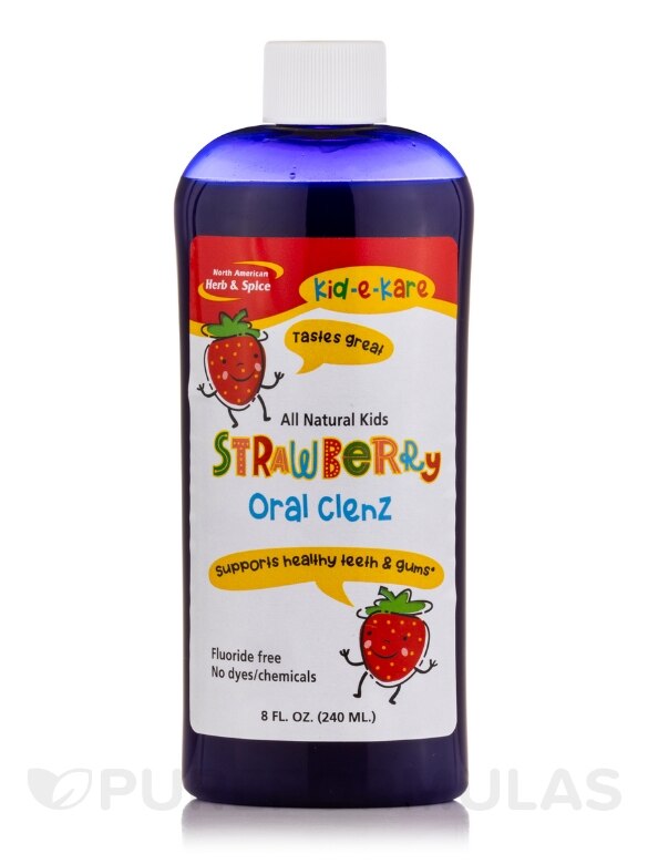 Kid-e-kare- Strawberry Oral Clenz - 8 fl. oz (240 ml)