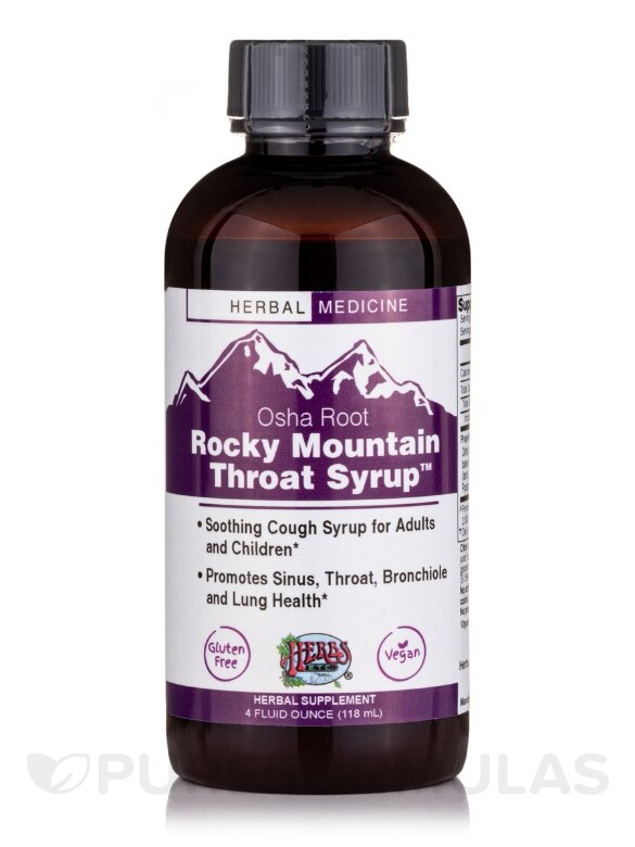 Osha Root Rocky Mountain Throat Syrup™ - 4 fl. oz (188 ml) - Alternate View 2