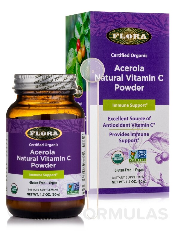Acerola Powder - 1.7 oz (50 Grams) - Alternate View 1
