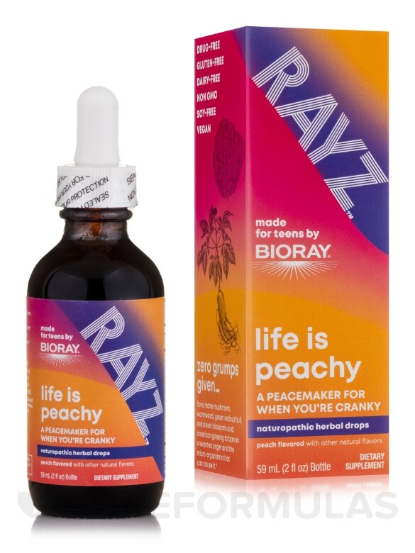 Life is Peachy™, Peach Flavor - 2 fl. oz (59 ml) - Alternate View 1