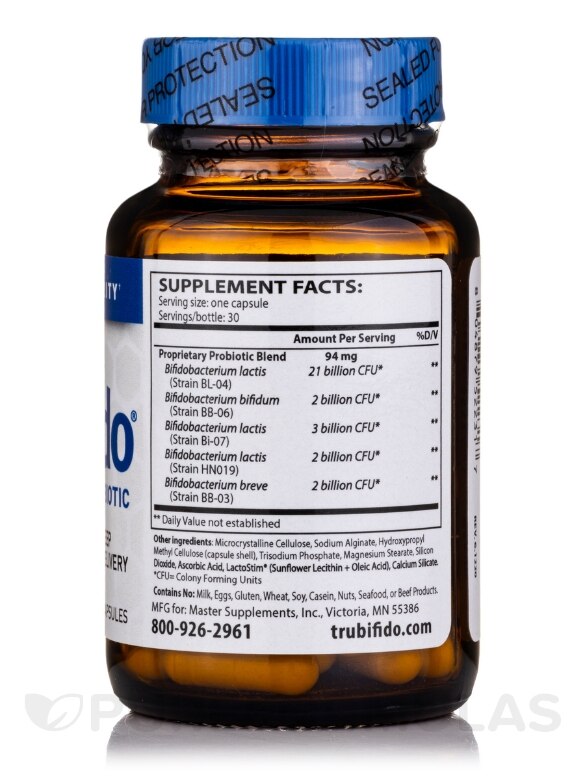 TruBifido® Colon Formula Probiotic - 30 Capsules - Alternate View 1