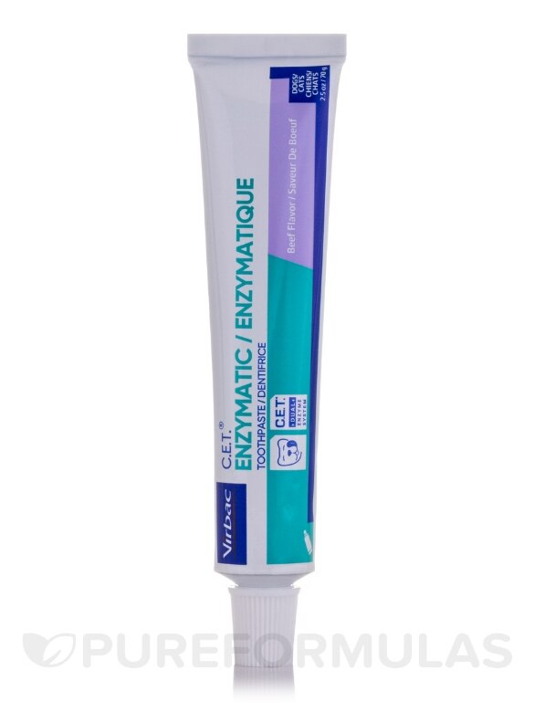 C.E.T.® Enzymatic Toothpaste, Beef Flavor - 2.5 oz (70 Grams) - Alternate View 2