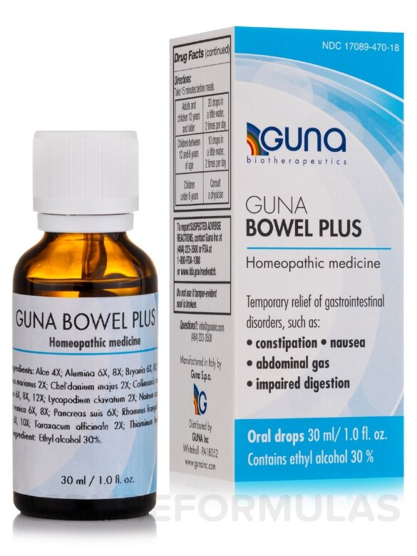 Guna-Bowel Plus - 1.0 fl. oz (30 ml) - Alternate View 1