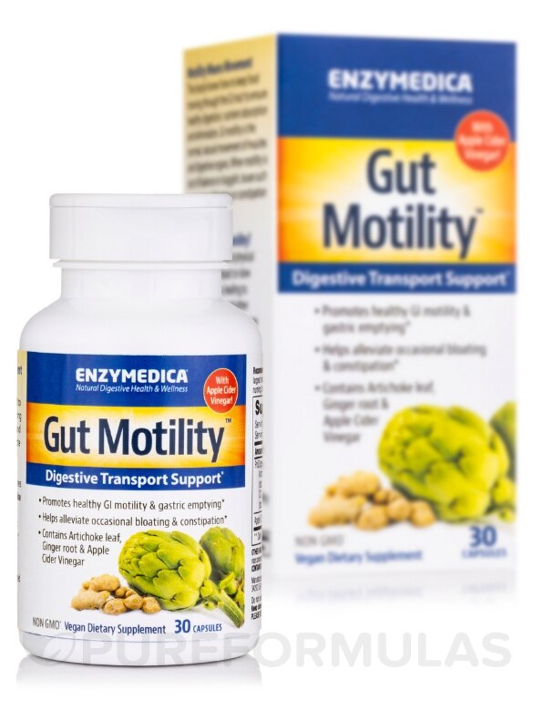 Gut Motility - 30 Capsules - Alternate View 1