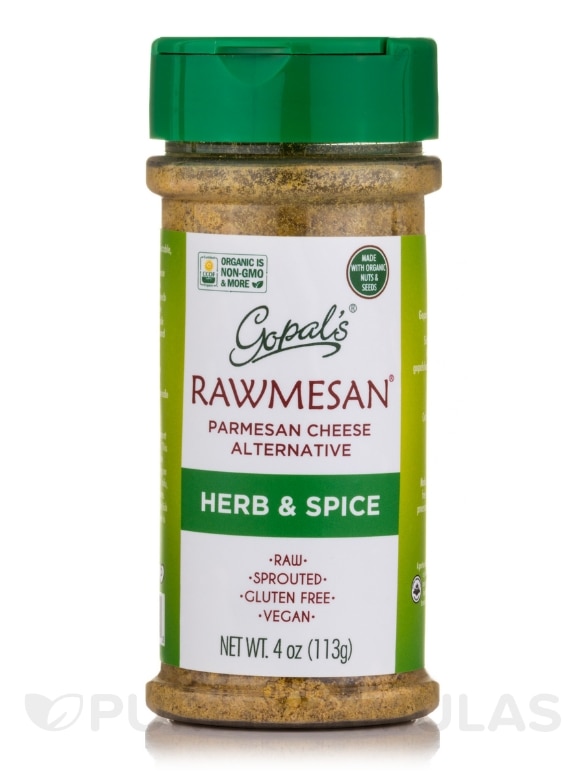 Rawmesan® Herb & Spice - 4 oz (114 Grams)