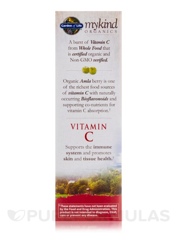 mykind Organics Vitamin C Organic Spray, Cherry-Tangerine - 2 oz (58 ml) - Alternate View 6