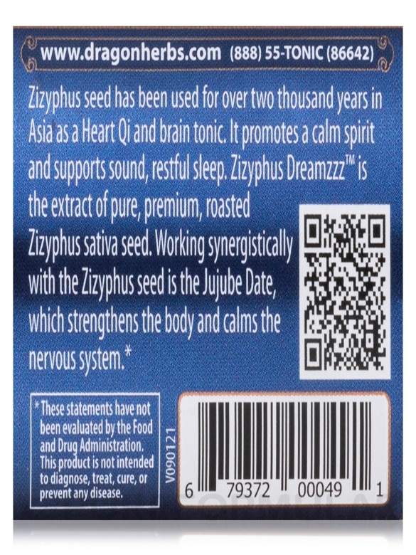 Zizyphus Dreamzzz™ Drops - 2 fl. oz (60 ml) - Alternate View 4