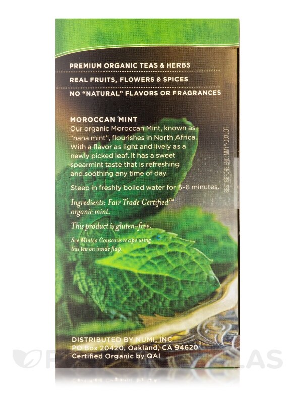 Moroccan Mint Teasan Tea - 18 Tea Bags - Alternate View 3