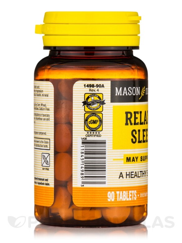 Relax And Sleep - 90 Tablets - Alternate View 3