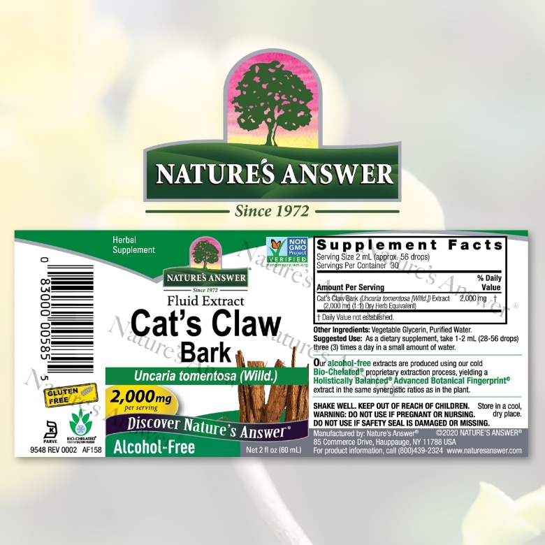 Cat's Claw (Alcohol-Free) - 2 fl. oz (60 ml) - Alternate View 1