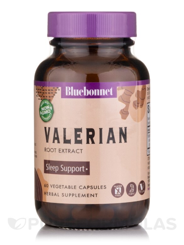 Standardized Valerian Root Extract - 60 Vegetable Capsules