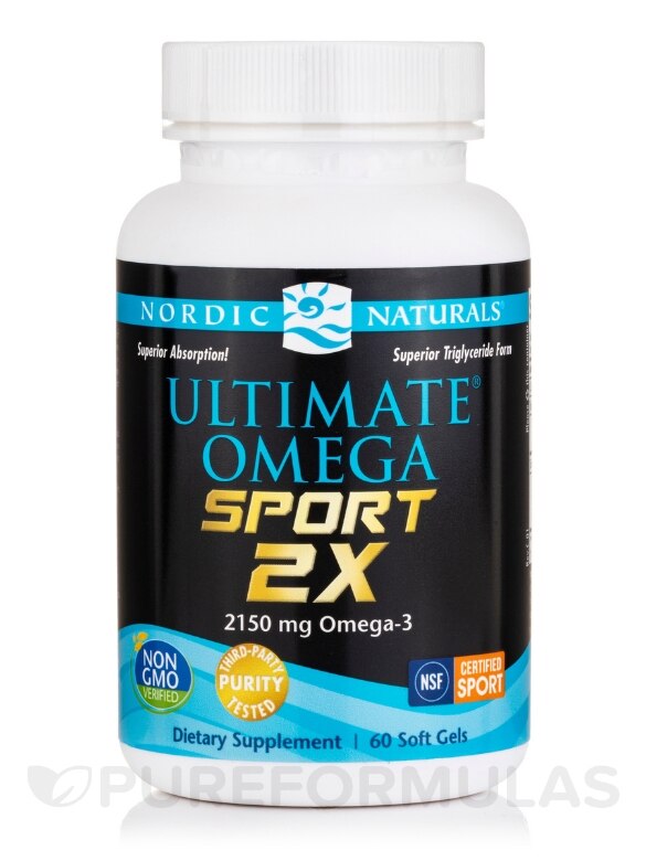 Ultimate Omega® 2X Sport - 60 Soft Gels
