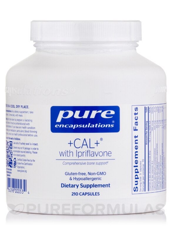 +CAL+® with Ipriflavone - 210 Capsules