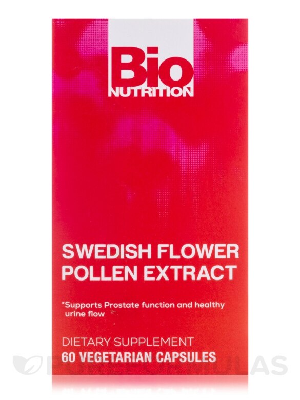 Swedish Flower Pollen Extract - 60 Vegetarian Capsules - Alternate View 3