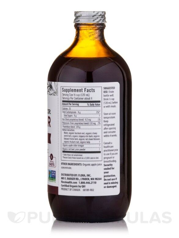 Apple Cider Vinegar - Red Beet - 17 fl. oz (500 ml) - Alternate View 1