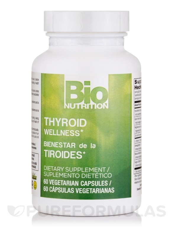 Thyroid Wellness - 60 Vegetarian Capsules - Alternate View 2