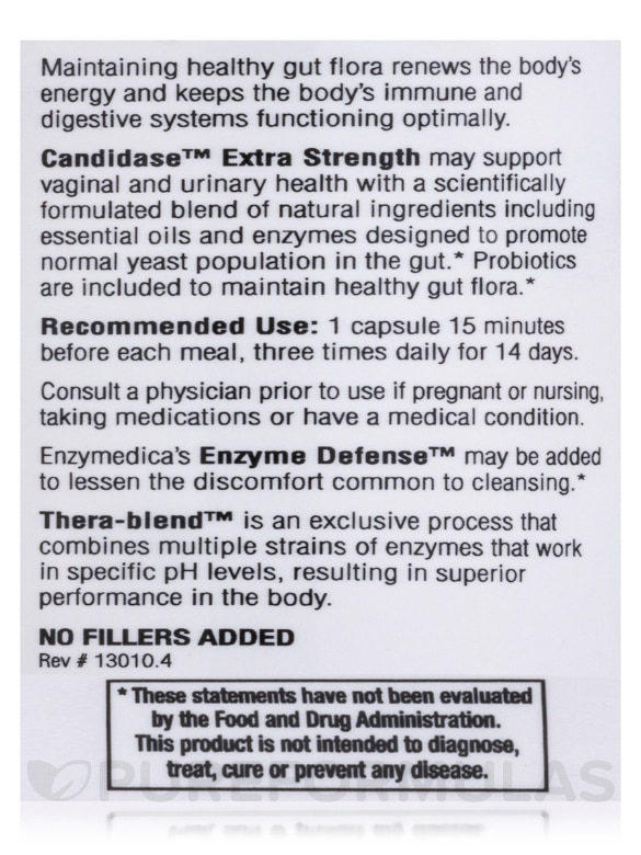 Candidase™ Extra Strength - 42 Capsules - Alternate View 5