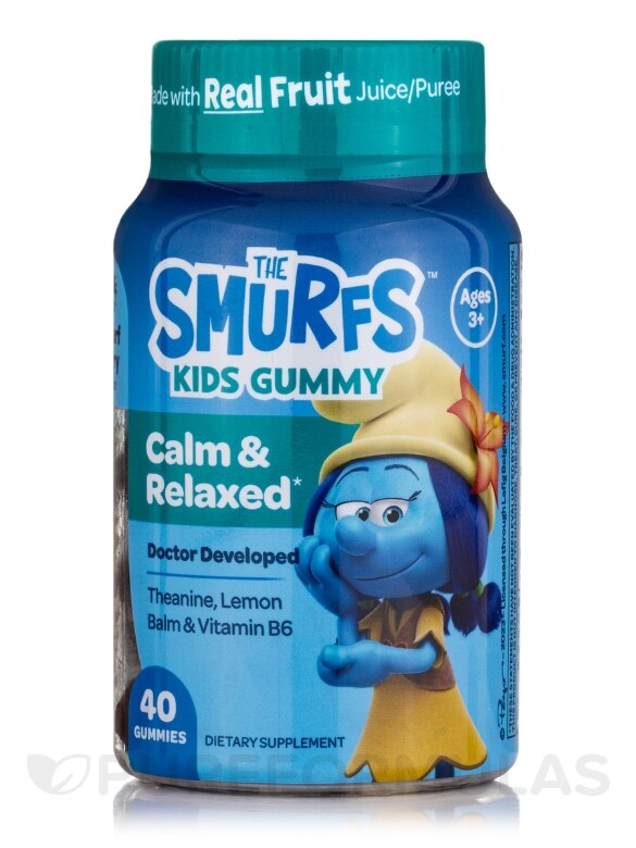 Calm & Relaxed, Smurf Berry Flavor - 40 Gummies