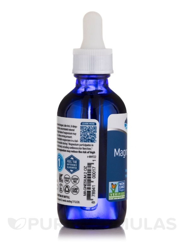 Liquid Ionic Magnesium 400 mg - 2 fl. oz (59 ml) - Alternate View 3